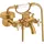 Hansgrohe Montreux 2-Griff Wannenarmatur Brushed Gold Optic