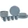 Brunner Dolomit Geschirrset 16-tlg. blau