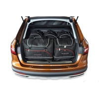 KJUST Dedizierte Kofferraumtaschen 5 stk kompatibel mit Audi A4 Avant B9 2015+