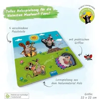 Trötsch Verlag Der kleine Maulwurf Holzlegespiel Musikanten