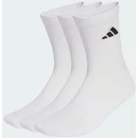 adidas Cushioned Sportswear Crew Socken 3er Pack Weiß/Schwarz 34-36