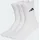 adidas Cushioned Sportswear Crew Socken 3er Pack Weiß/Schwarz 34-36