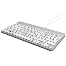 R-Go Tools Rgocoeswdwh Tastatur Spanisch - White