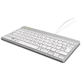 R-Go Tools Rgocoeswdwh Tastatur Spanisch - White