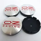 DVSWRB 4 Stück Auto Radnabenkappen für OZ Racing, ABS Radnabenabdeckung Mit Logo Auto Felgendeckel Zubehör, Mitte Felgen Abzeichen Staubschutzabdeckung, 56mm