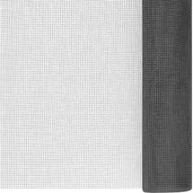 vidaXL Fliegengitter Fiberglas 112 x 500 cm Schwarz