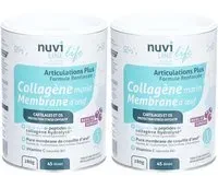 Nuvi Life Collagène marin Membrane d'œuf Poudre 2x280 g