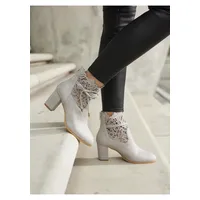 LASCANA High-Heel-Stiefelette Damen grau Gr.38