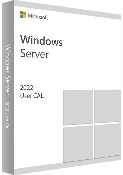 Windows Server 2022 User CAL | 5 User CAL Zugriffslizenzen für Server