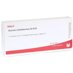 Ductus Choledochus GL D 15 Ampullen 10X1 ml
