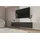 altdecor NOA-2 Lowboard 200 cm Schwarz/Weiß Holz
