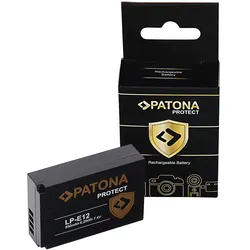 PATONA PROTECT Akku wie Canon LP-E12 (850mAh)
