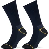 STAPP Bekleidung 4415 Stapp Yellow Worker 2er Pack blau 43/46