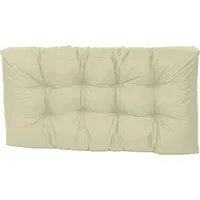 TexDeko Garden Palettenkissen wasserabweisend UV-beständig, Sand - Beige