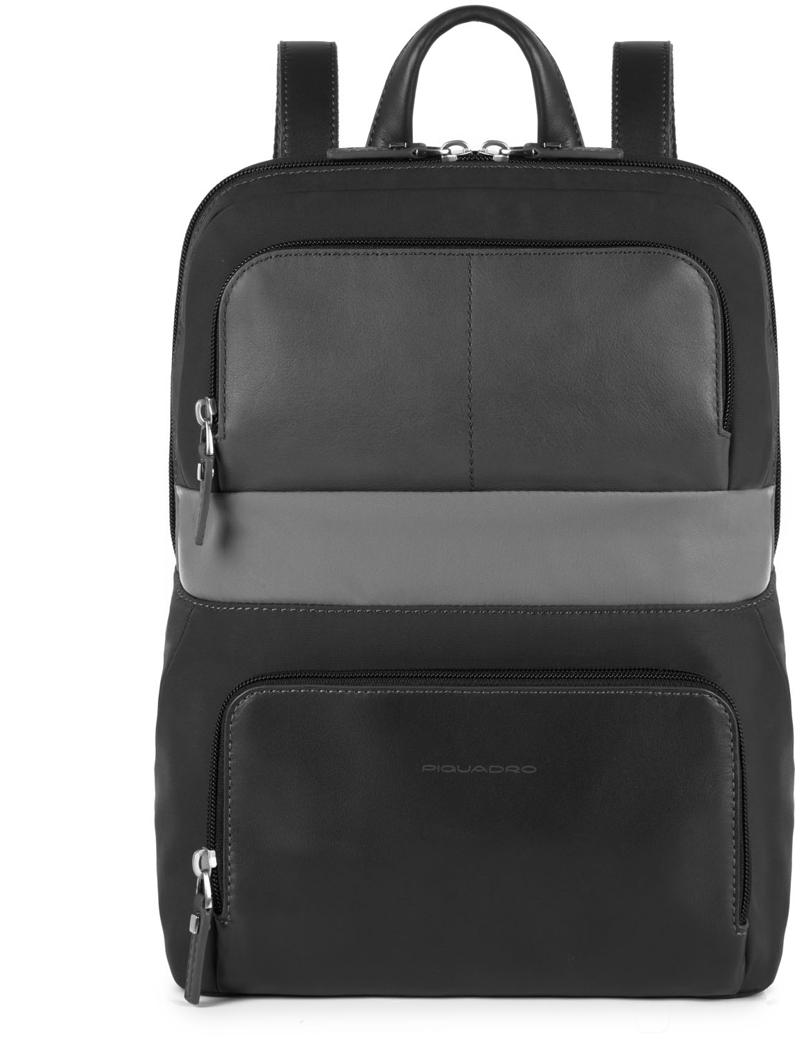 Piquadro Michael Kleiner Rucksack mit Laptopfach 11" nero