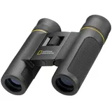 National Geographic 9025200 - Fernglas 10x25, Taschenfernglas mit Tasche, Trageriemen und Reinigungstuch, schwarz