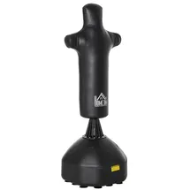 Homcom Standboxsack Boxdummy Boxsack-Ständer Schwarz