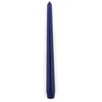 Duni Hochwertige Dekokerzen Dunkelblau 25 cm 50 Stück, Kerze, Zylindrisch, 250 x 22 mm, 7 Stunden Brenndauer, Gleichmäßiges Brennverhalten, Unparfümiert, Ganzjährig, Dekoration, Unisex, Indoor
