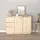 vidaXL Sideboard 111x34x75 cm Massivholz Kiefer