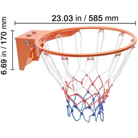 Vevor Basketballkorb 18 Zoll Orange