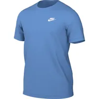 Nike Herren Club T-Shirt, University Blue, L