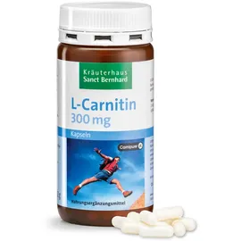 Kräuterhaus Sanct Bernhard L-Carnitin Kapseln 300 mg 180 Kapseln