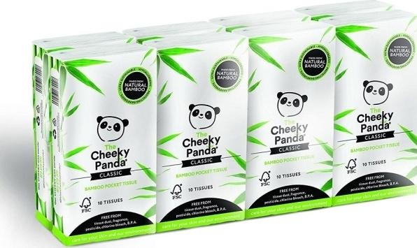 The Cheeky Panda, Taschentücher + Kosmetiktücher, Cheeky Panda Cheeky Panda, Pocket tissues, pack of 8