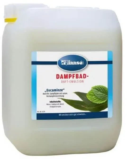 Dampfbad-Duft Emulsion (Milch) 5 Liter, Duft: Minzfrische