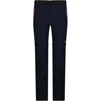 CMP Zip Off Pant B.Blue-Bubblegum - 116