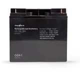 Nedis Wiederaufladbare Blei-Säure-Batterie - Bleisäure Wiederaufladbar 12 V - 17000 mAh