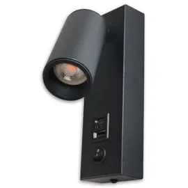 ISOLED Leseleuchte Schwarz