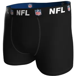 NFL Boxershorts 3er Pack Schwarz L