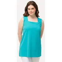 Ulla Popken Longshirt in tiefes aqua | 62/64