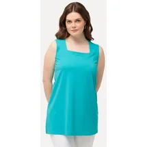 Ulla Popken Longshirt in tiefes aqua | 62/64