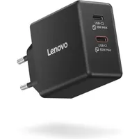 Lenovo Dual USB-C 65W GaN Charger Black EU