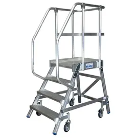 Krause PodestLeiter fahrbar 4 Stufen 820143