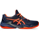 Asics Court FF 3 Clay Herren Blau Orange - Blau