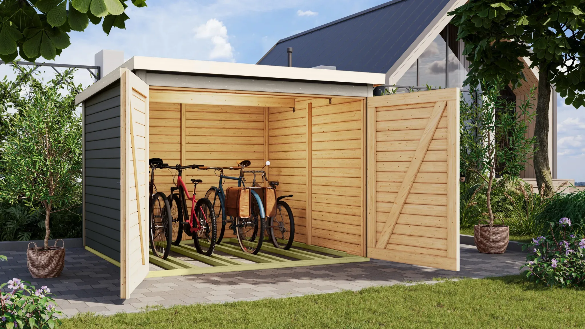 Fahrradbox KARIBU 