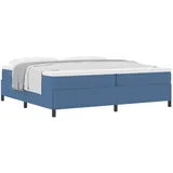 vidaXL Boxspringbett 200 x 200 cm Blau