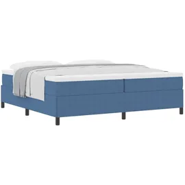 vidaXL Boxspringbett 200 x 200 cm Blau
