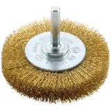 FORUM Rundbürste Messingdraht 6mm Ø70mm gewellt