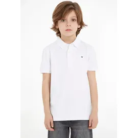 Tommy Hilfiger Kurzarm-poloshirt Bright White 3 Jahre