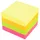 DeliBest DELI EA03303 Selbstklebendes Etikett 100 Blätter Pink, Orange, Gelb, Rot, Grün