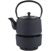 KING HOFF Kinghoff, KH-1847 ZaparzacZ tealfarbene Kanne mit Rechaud (0.80 l)