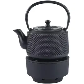 KING HOFF Kinghoff, KH-1847 ZaparzacZ tealfarbene Kanne mit Rechaud (0.80 l)