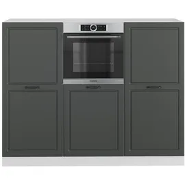 Vicco Küchenzeile R-Line 180 cm Anthrazit/Weiß