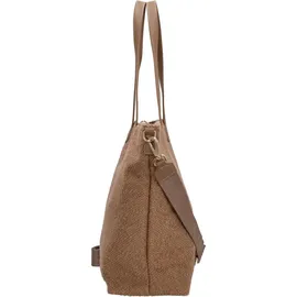Valentino Courmayeur Shopper Synthetik Cammello