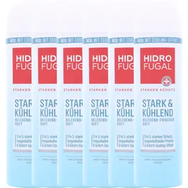 Hidrofugal Stark & Kühlend Deo Spray 6 x 150 ml