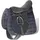 vidaXL Pferdereiten Sattelset 17,5" echtes Leder 18 cm schwarz