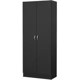 hellin Kleiderschrank Fox 70 x 35 cm Schwarz